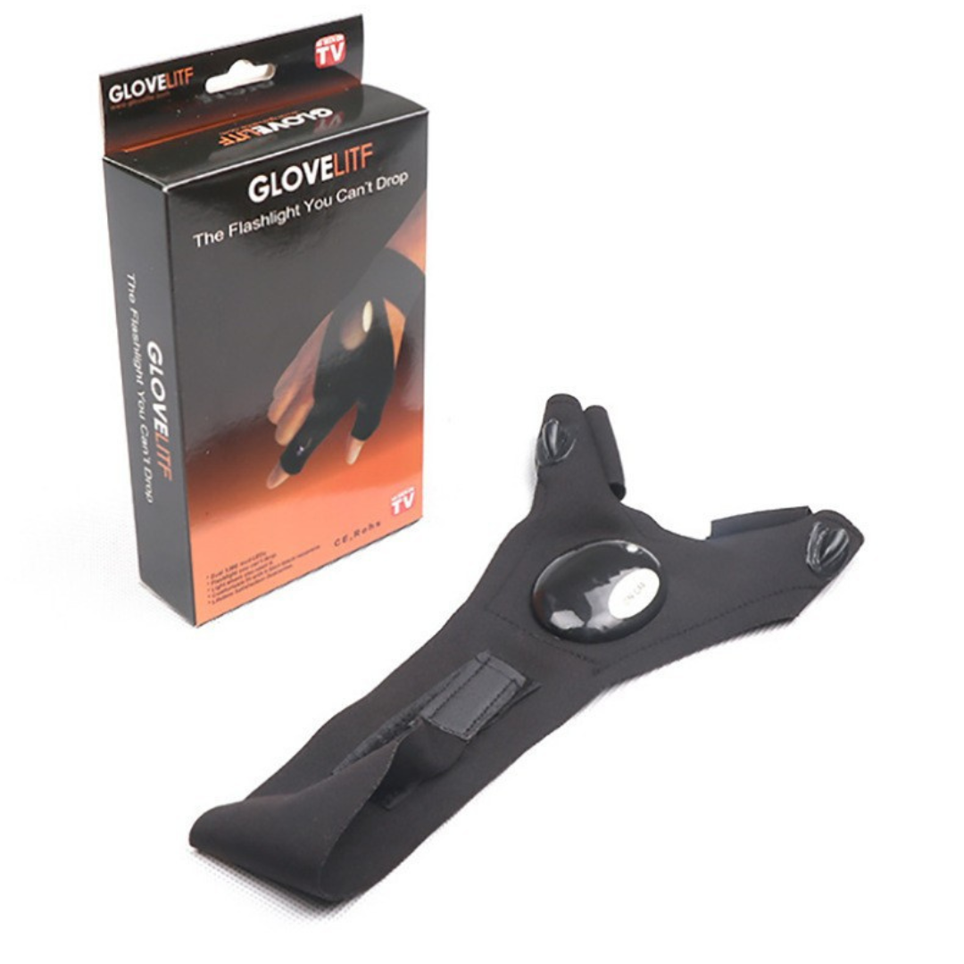 Gants avec Lampe Torche LED
