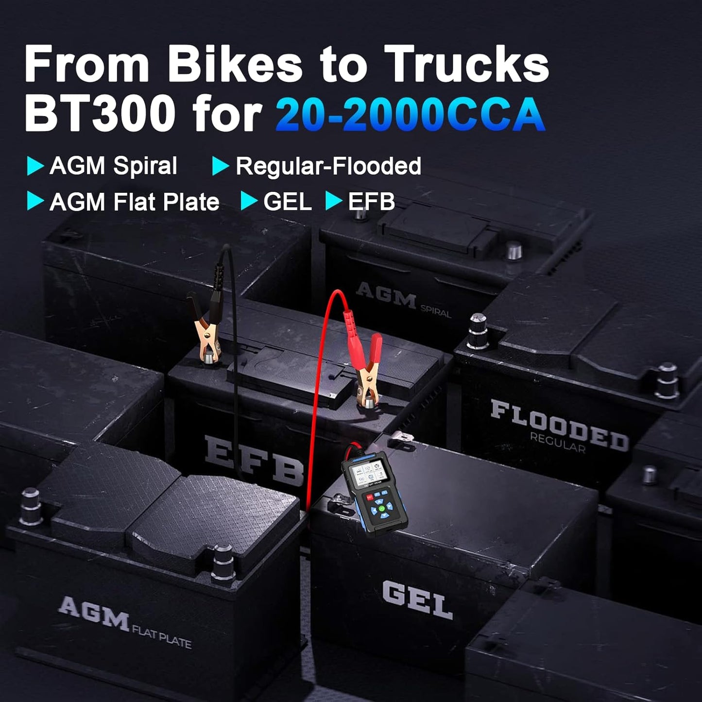 Testeur de batterie de voiture