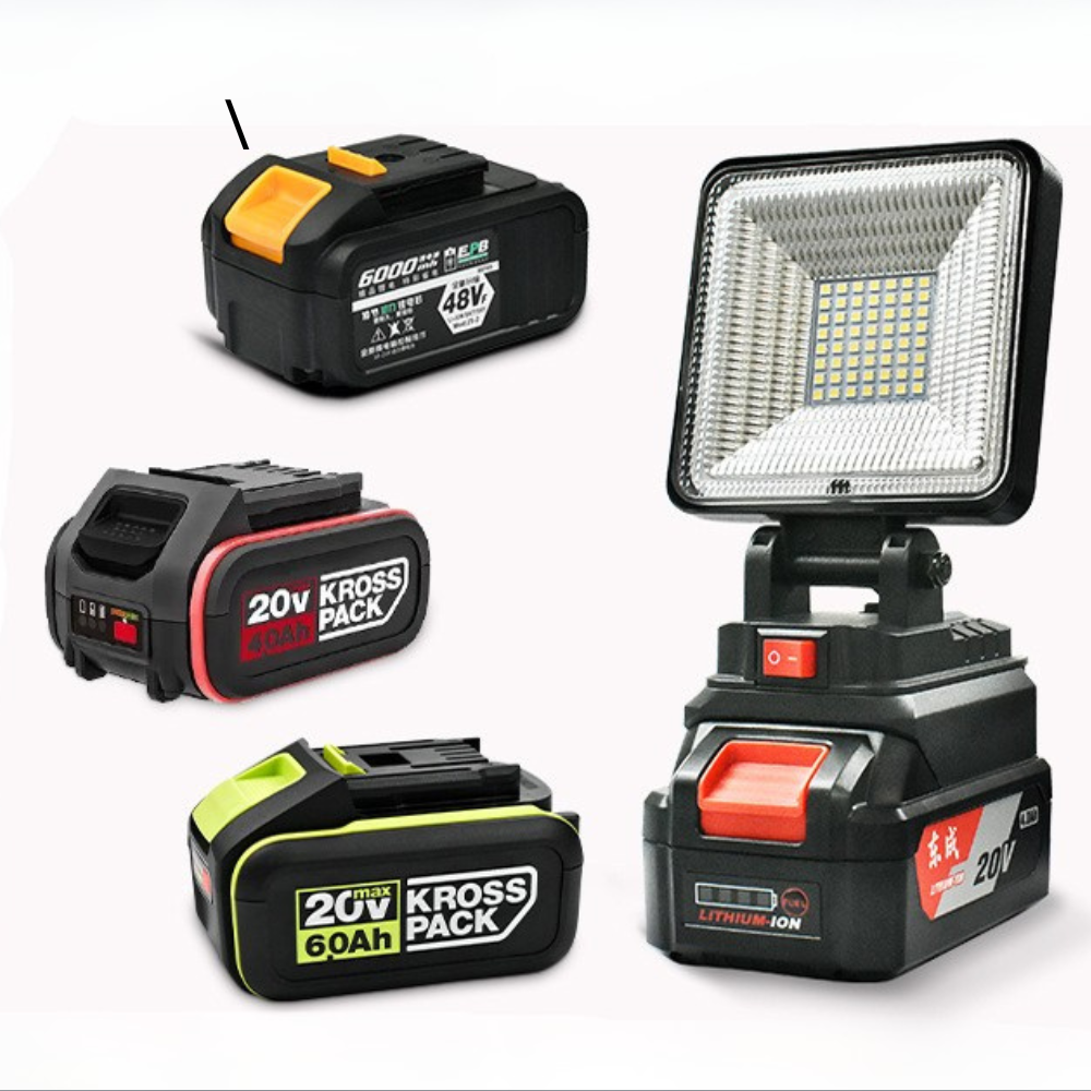 Lampe de travail LED sans fil ultra puissante