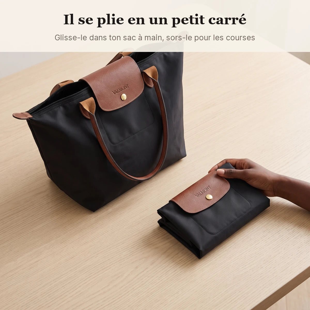 VALMONT | Le grand sac élégant qui va avec tout