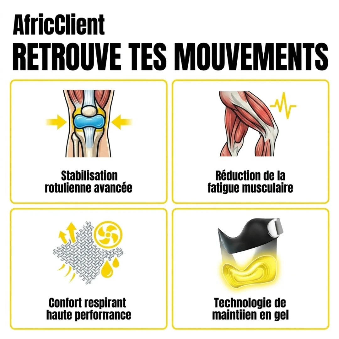Bandes de Genou Anti-Douleur