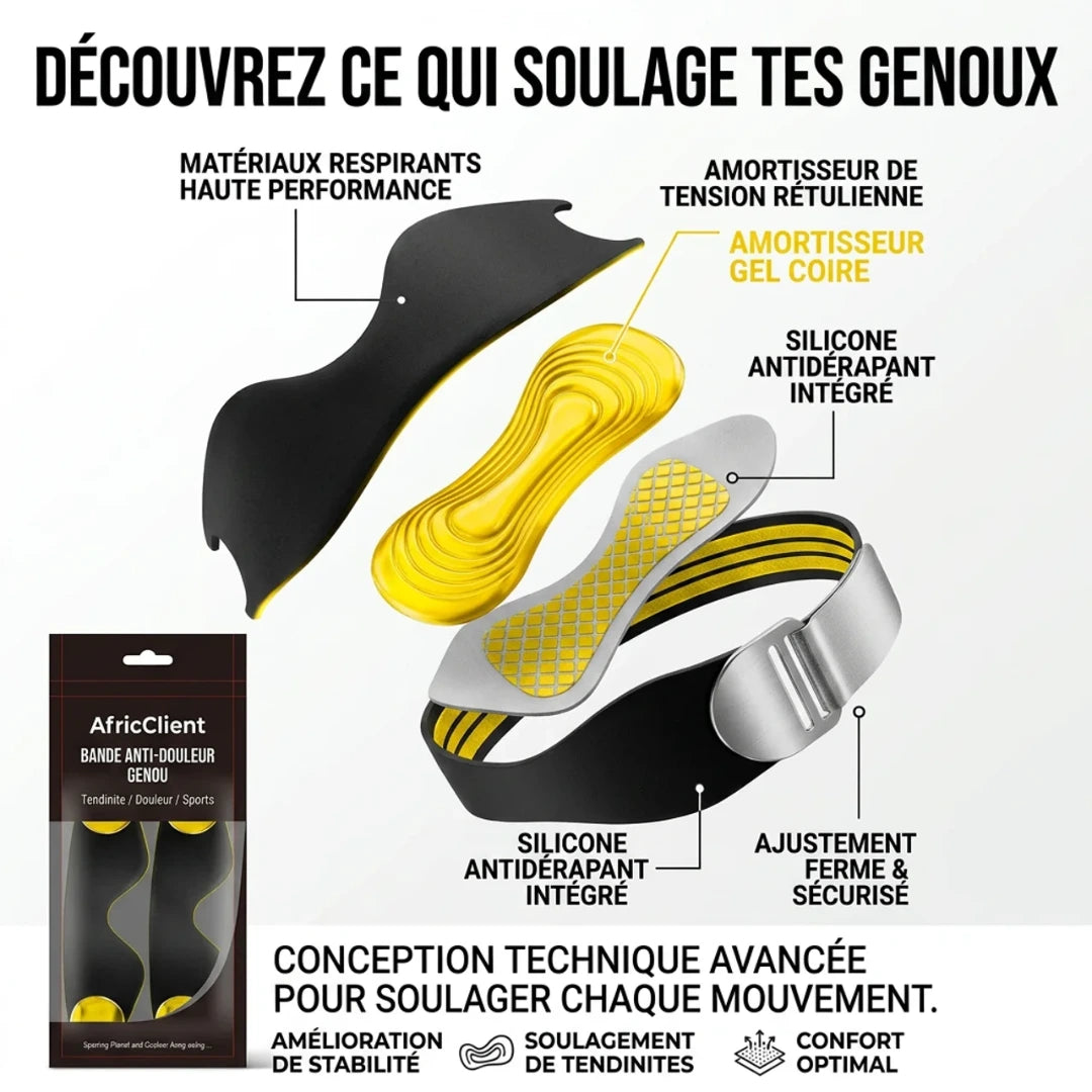 Bandes de Genou Anti-Douleur