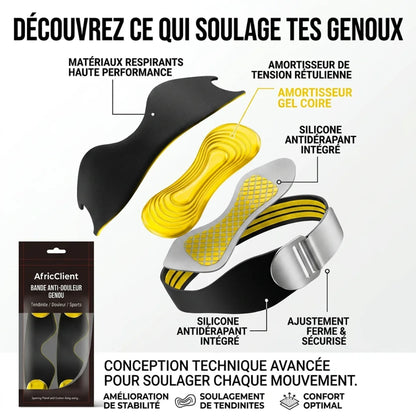 Bandes de Genou Anti-Douleur