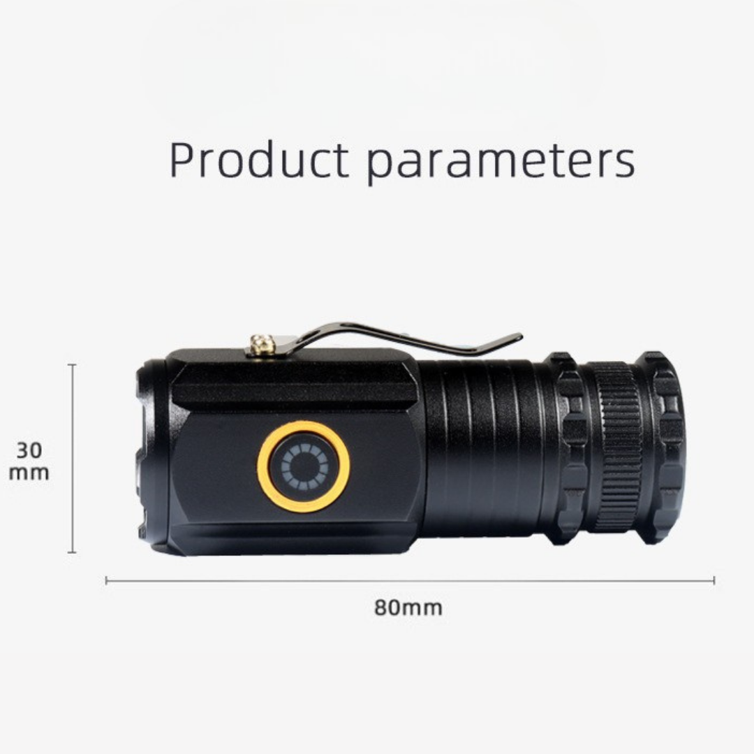 Mini lampe torche LED rechargeable