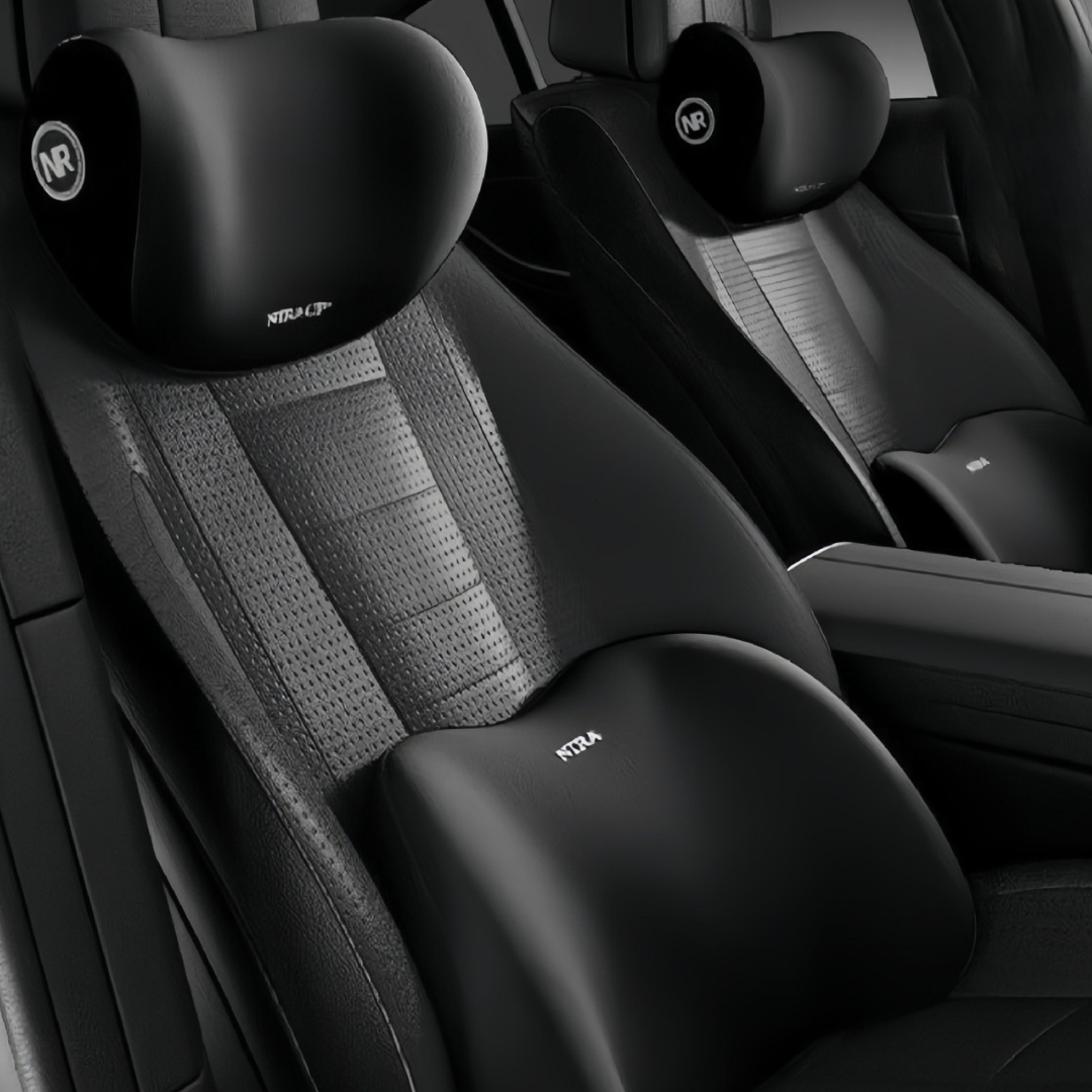 Appuie-tête et coussin de soutien pour voiture