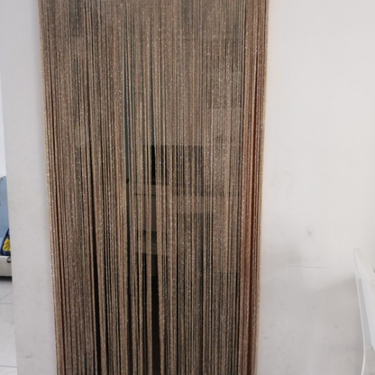 Rideau de porte à paillettes