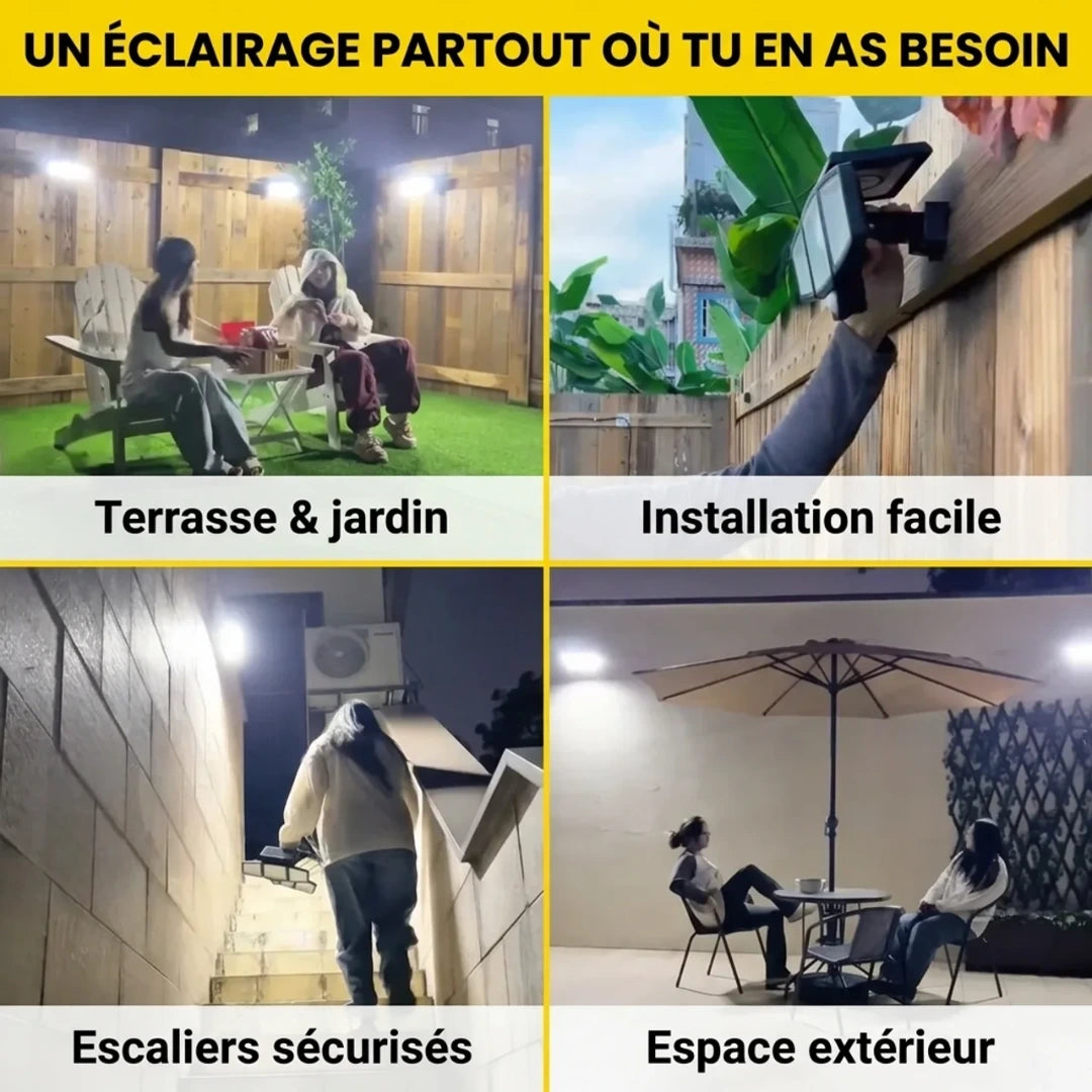 Lampe à détection pour maison sécurisée
