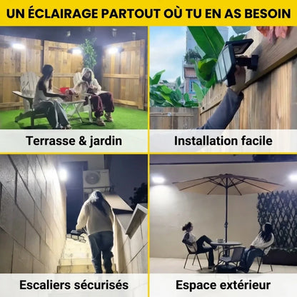 Lampe à détection pour maison sécurisée