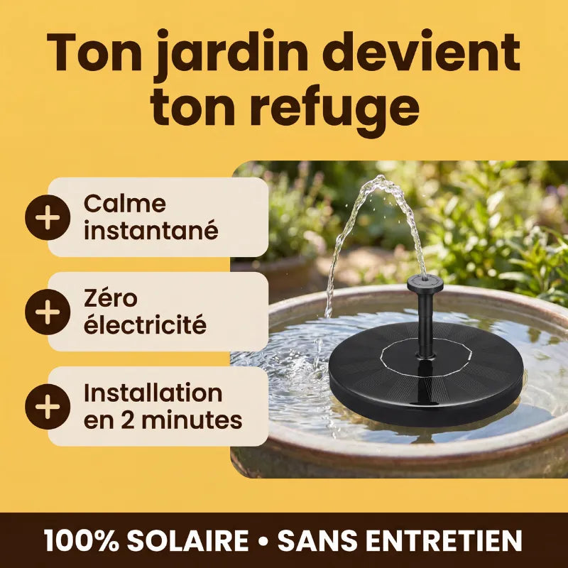 Fontaine Solaire du Calme