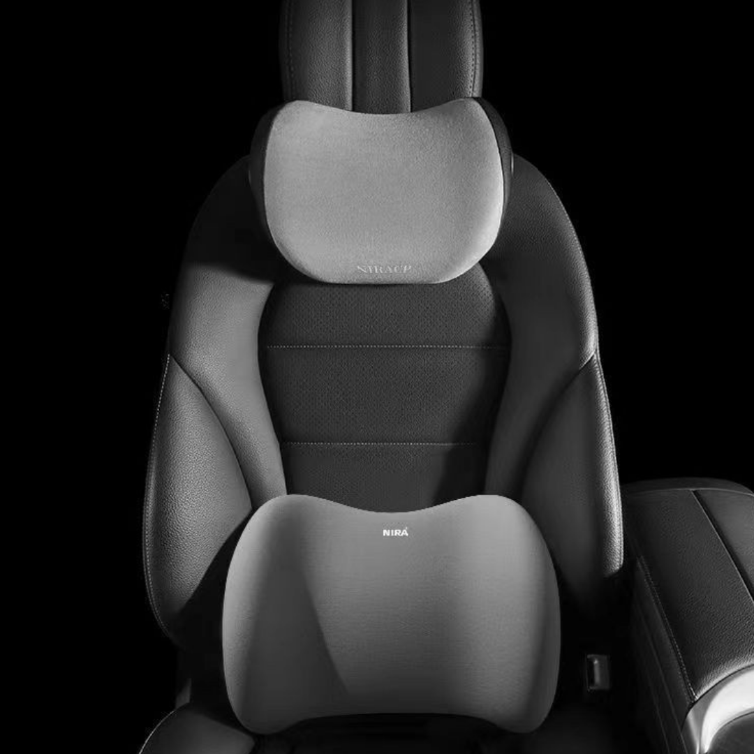 Appuie-tête et coussin de soutien pour voiture