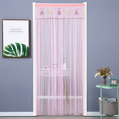 Rideau de porte transparent