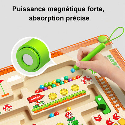 jouet éducatif labyrinthe magnétique