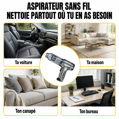 Aspirateur Sans Fil - Voiture et maison