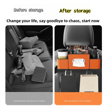 Boîte de rangement pour siège arrière de voiture
