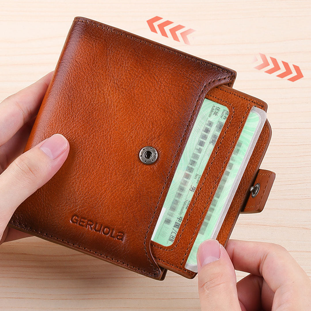 Portefeuille RFID en Cuir– Élégance et Protection