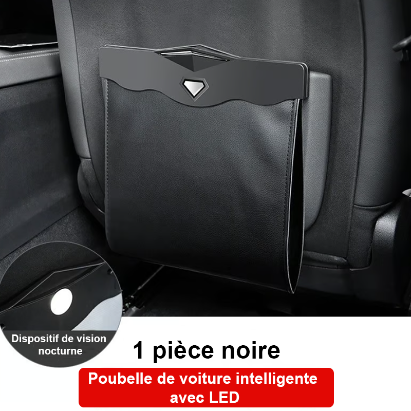 poubelles à LED intelligentes pour voiture