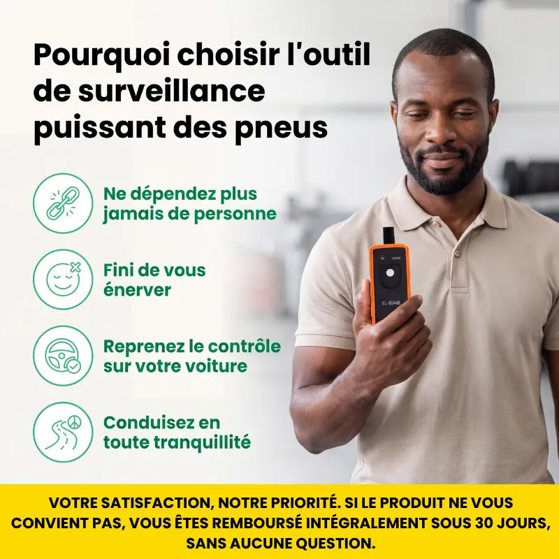 Outil de contrôle puissant pour vos pneus