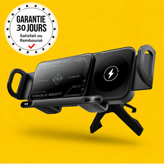 Support nouvelle génération Auto-Rotatif & Charge Rapide