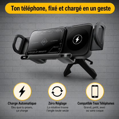 Support nouvelle génération Auto-Rotatif & Charge Rapide