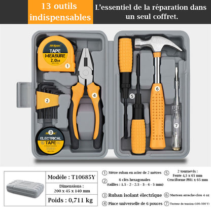 Kit d'outils de bricolage 24 pièces