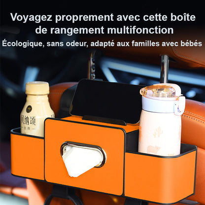Boîte de rangement pour siège arrière de voiture