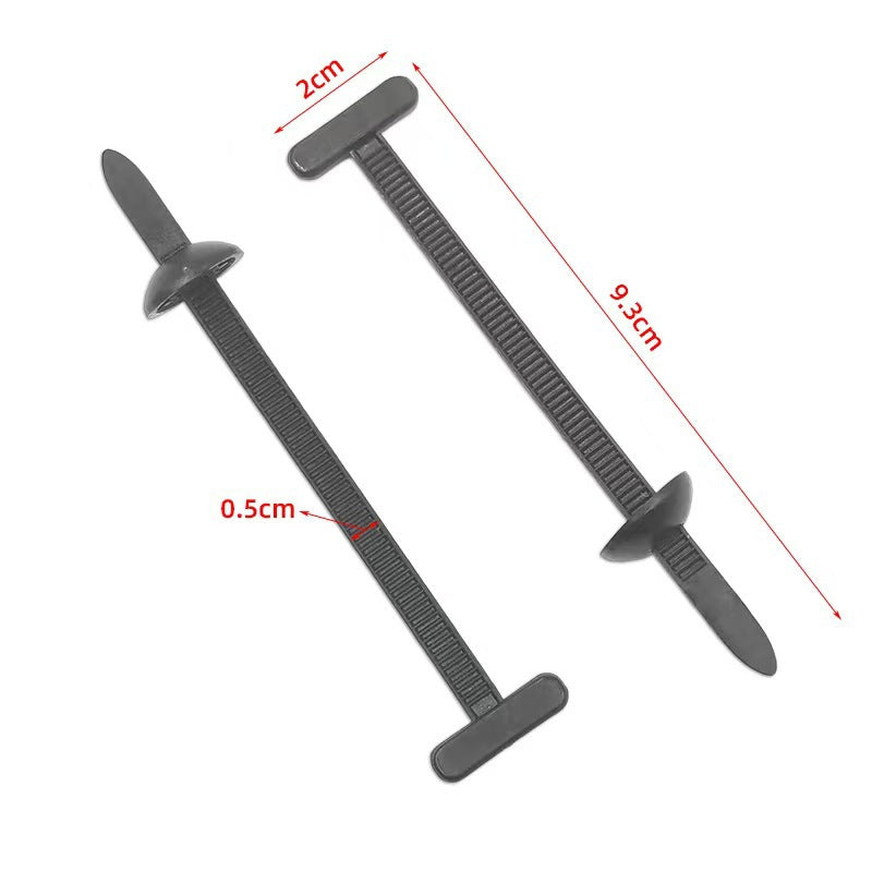 Lot de 100 attaches de câble pour voiture