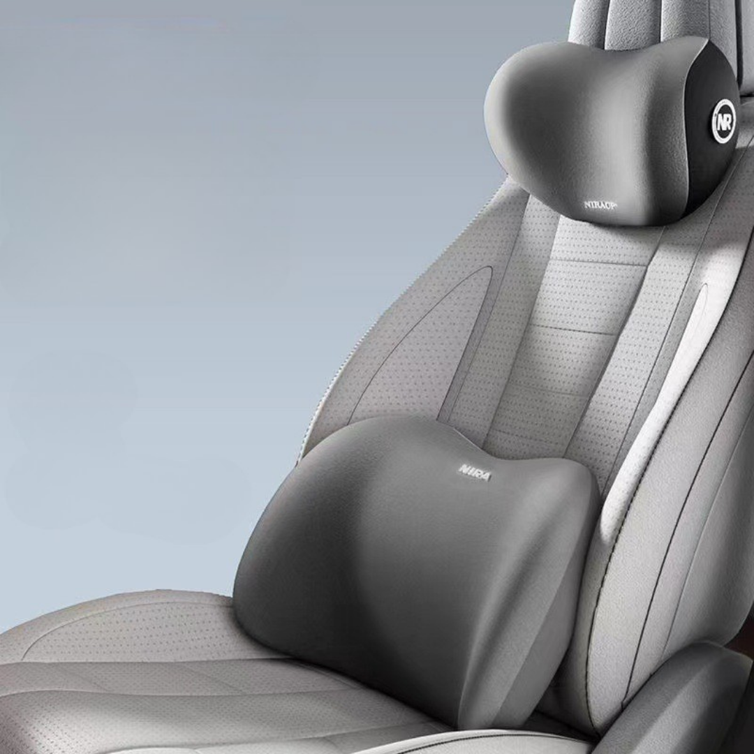 Appuie-tête et coussin de soutien pour voiture