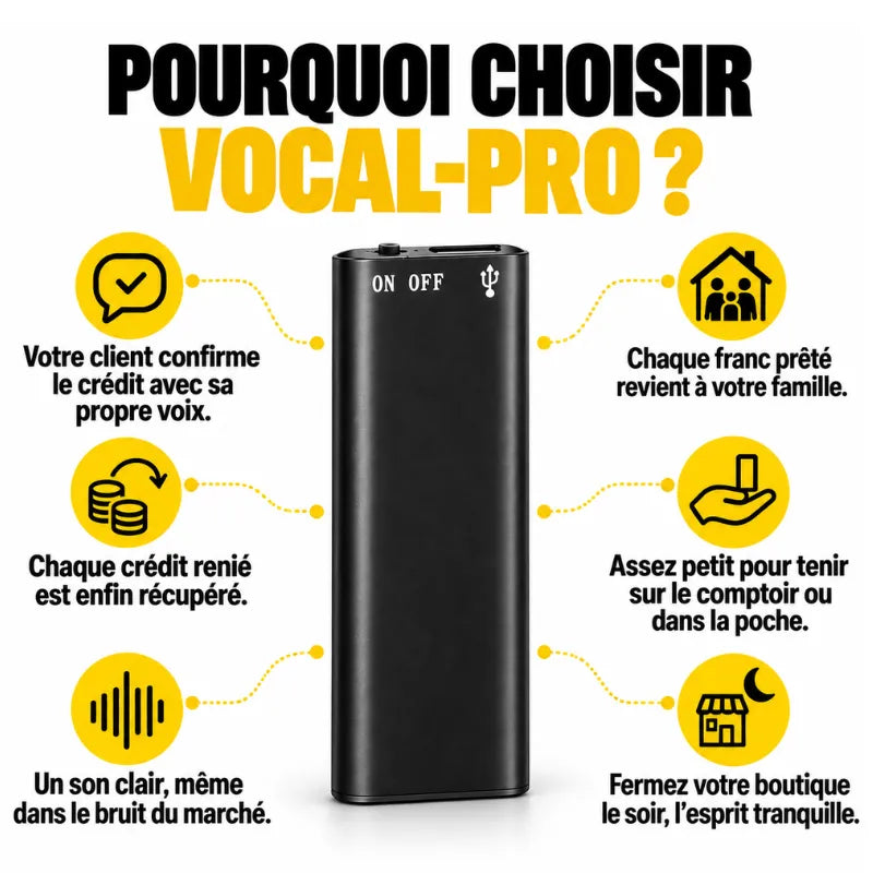 VOCAL PRO – Faites crédit sans peur