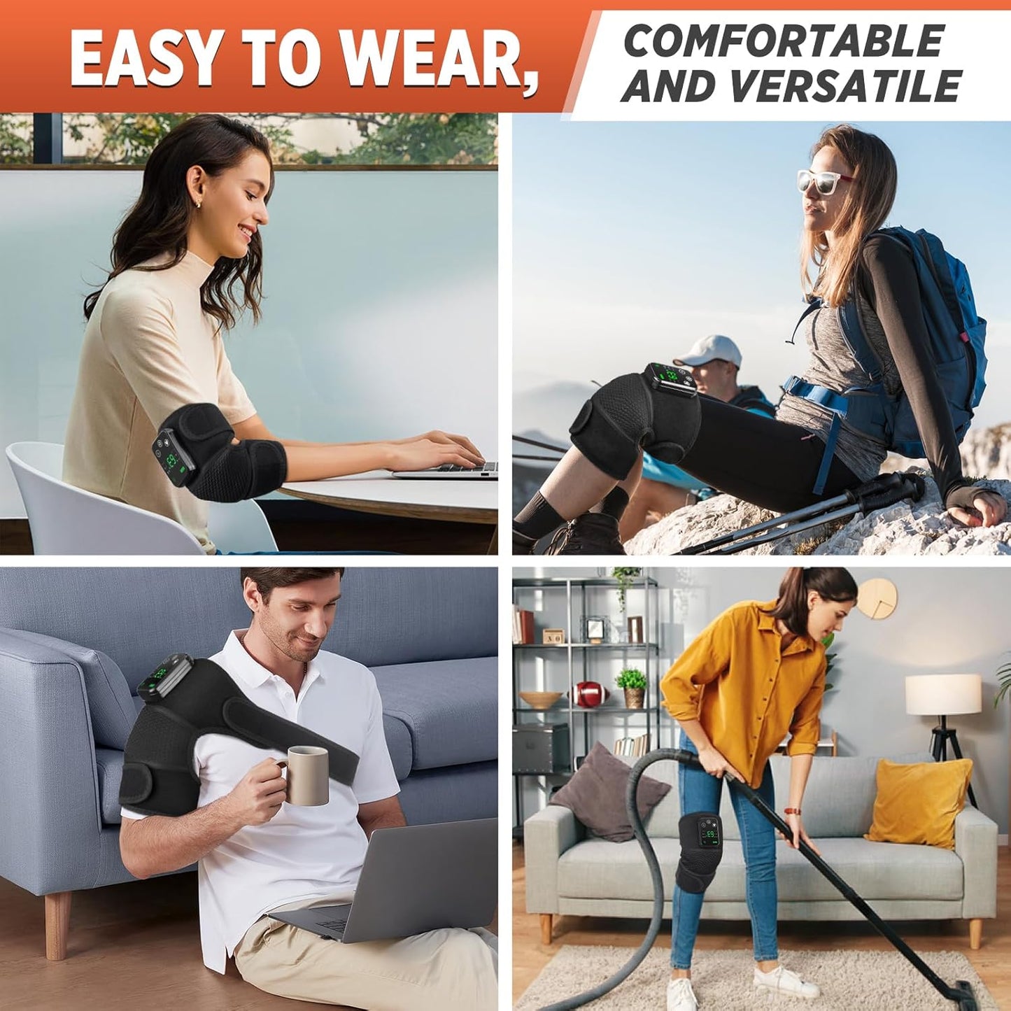 Soulageur express de douleur de genou