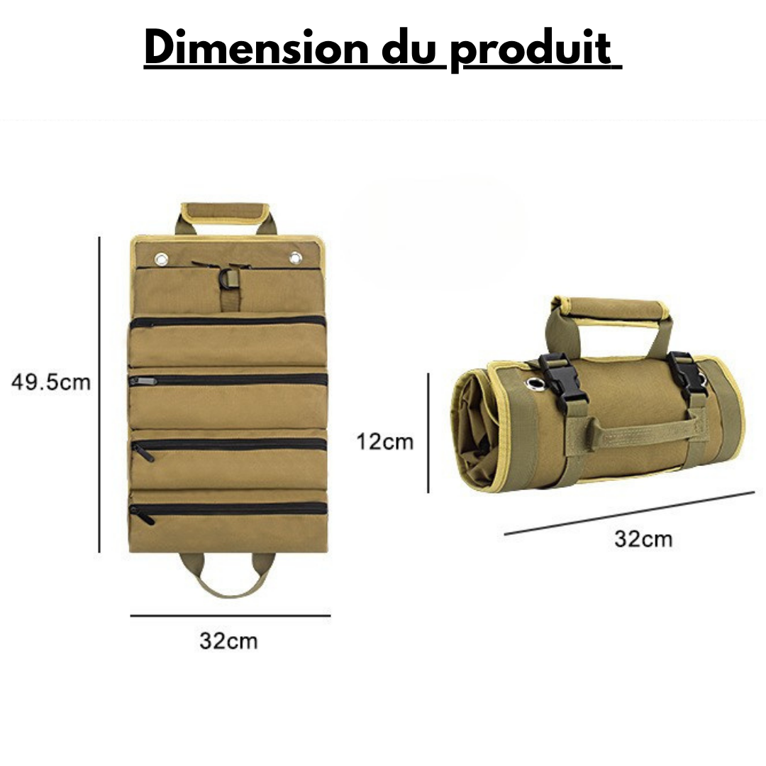 Sac à outils enroulable