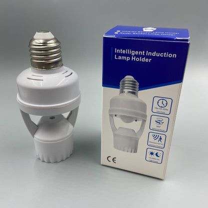 support de lampe à capteur de mouvement