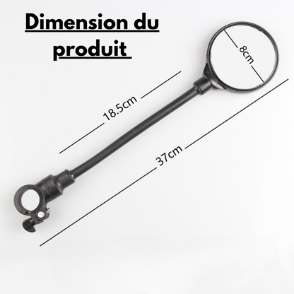 Rétroviseur de vélo rotatif 360°