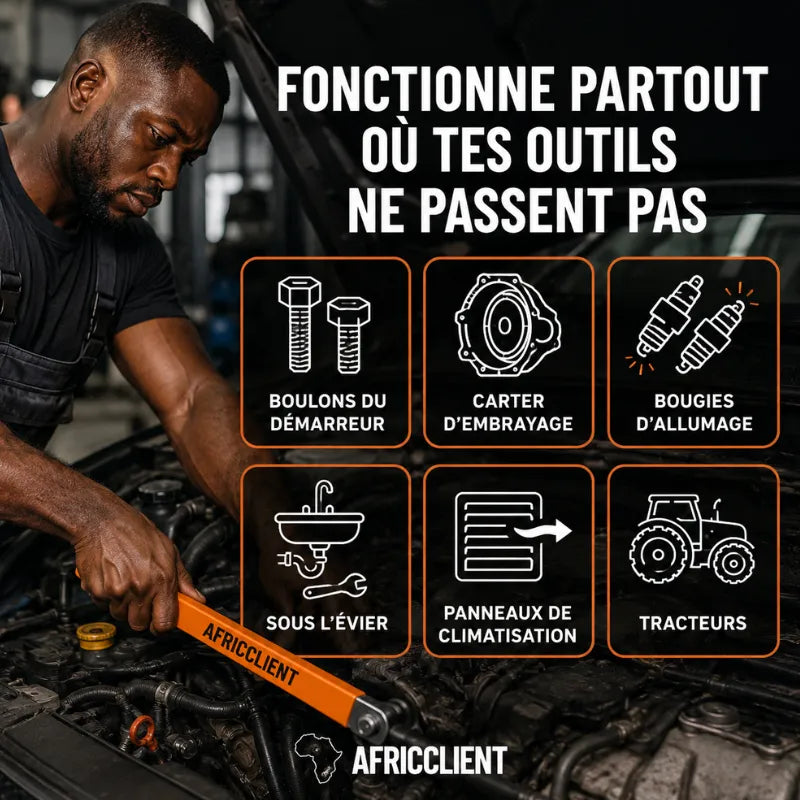 Clé Boulon Inaccessible