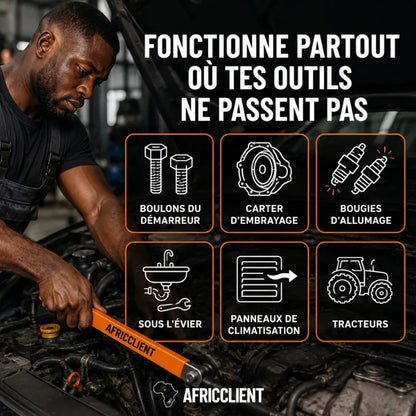 Clé Boulon Inaccessible