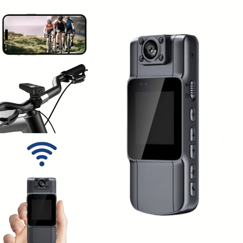 Caméra corporelle portable 4K GB