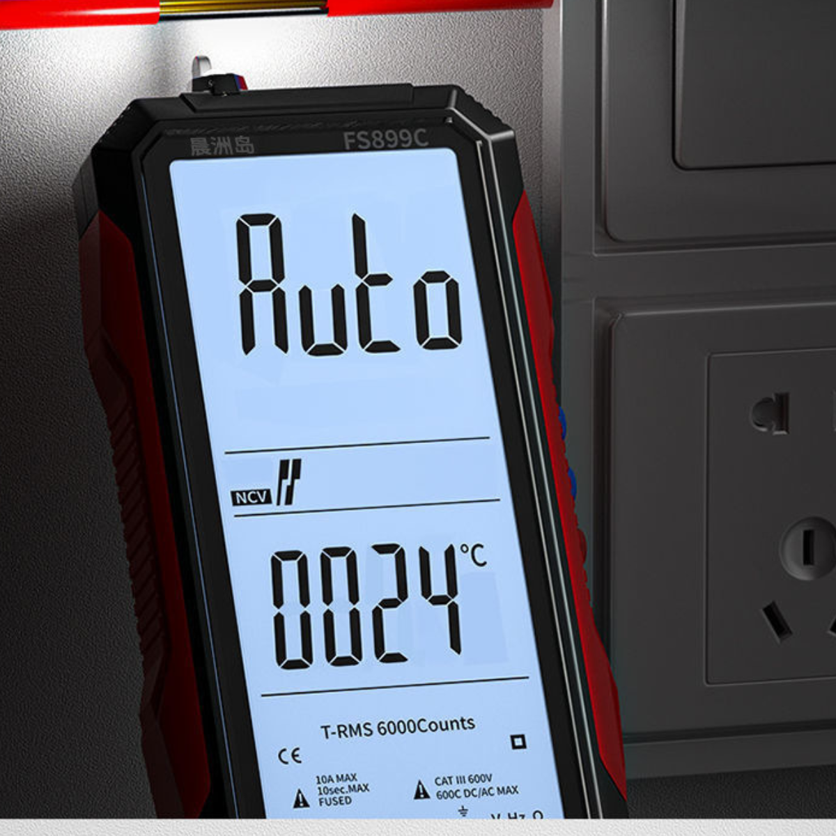 Multimètre numérique intelligent rechargeable