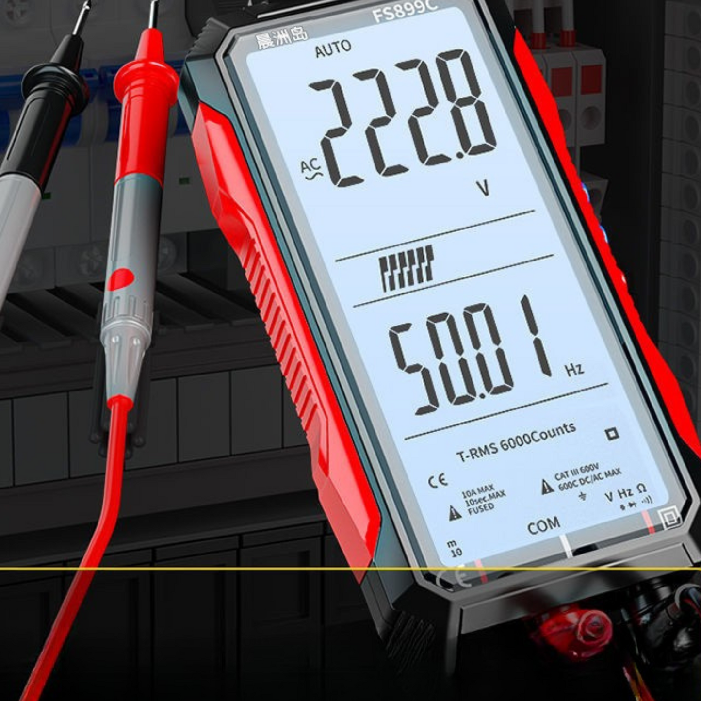 Multimètre numérique intelligent rechargeable