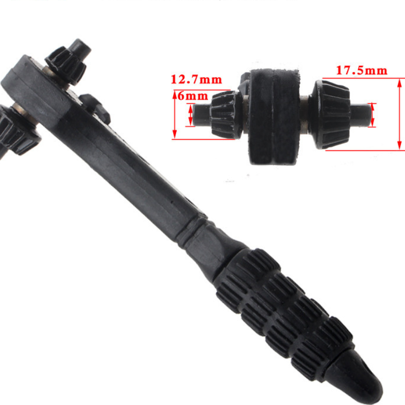Clé à Cliquet 3 en 1 Pour Mandrin de Perceuse