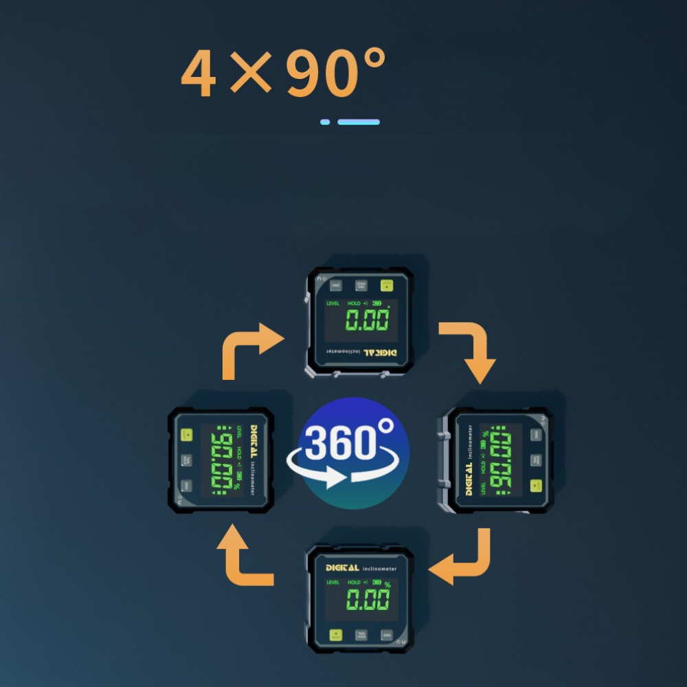 Inclinomètre numérique laser