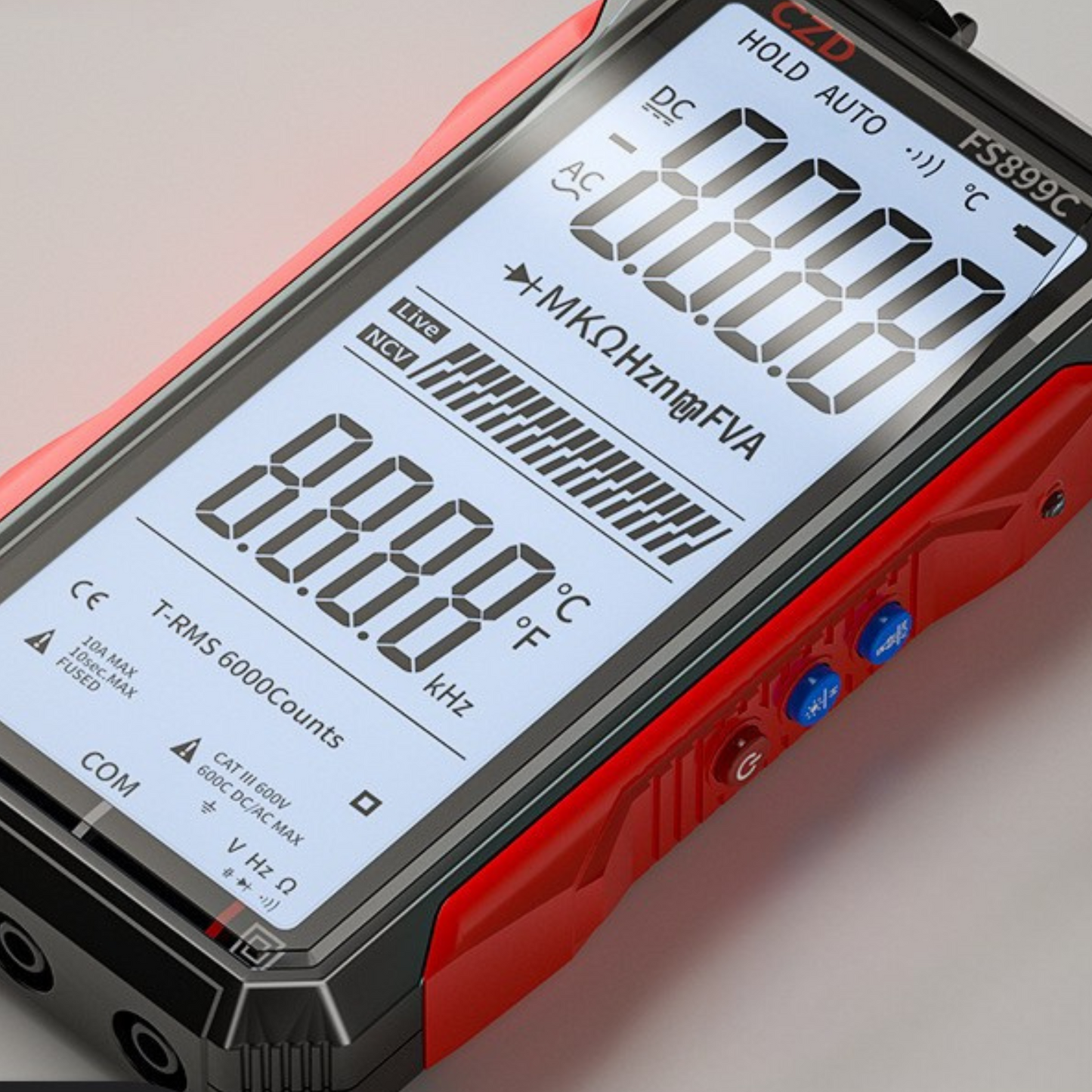 Multimètre numérique intelligent rechargeable