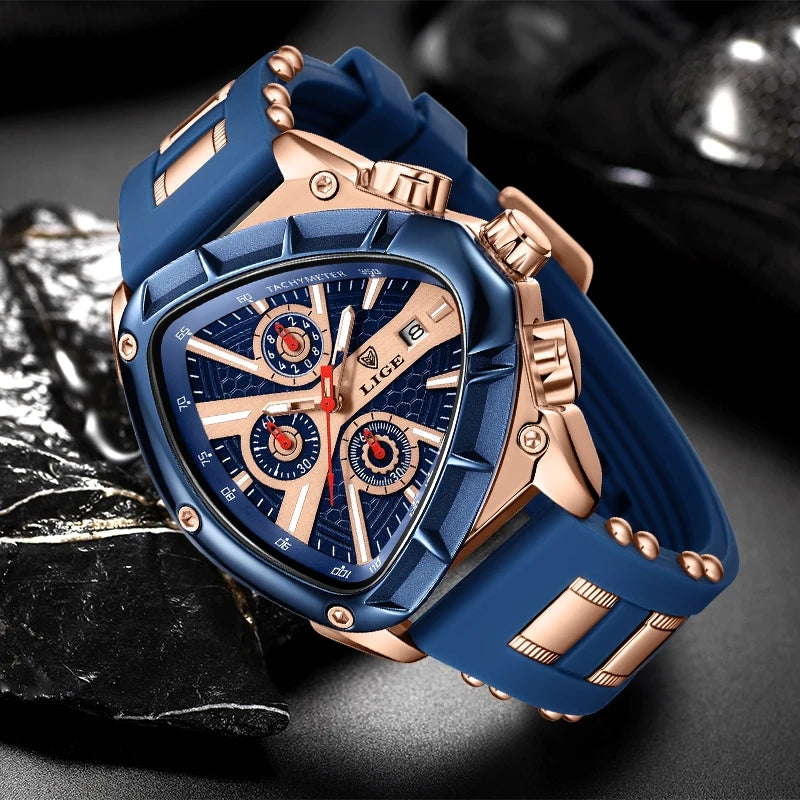 Montre luxueuse pour homme moderne stylé