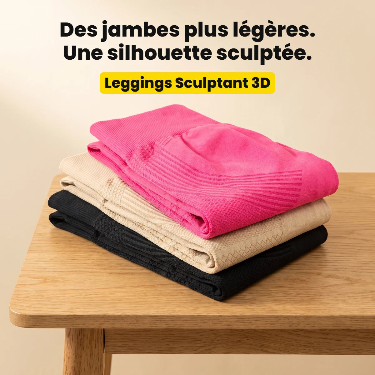 Leggings sculptants 3D