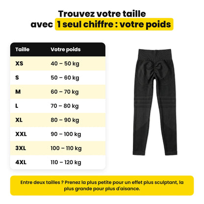 Leggings sculptants 3D