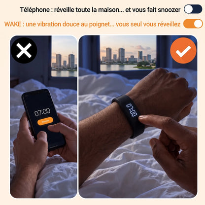 WAKE – Le réveil vibrant qui ne réveille que vous