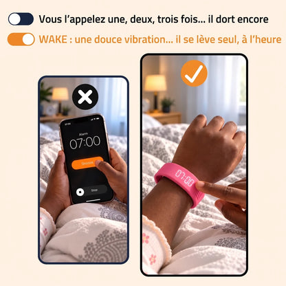 WAKE Enfant – Le bracelet réveil silencieux pour enfants