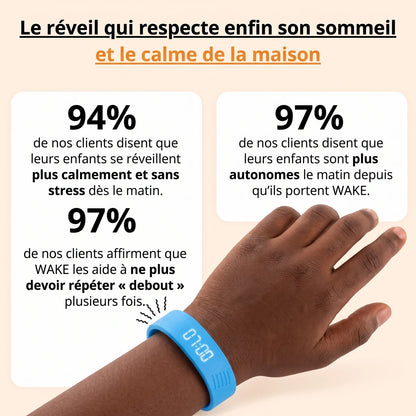 WAKE Enfant – Le bracelet réveil silencieux pour enfants
