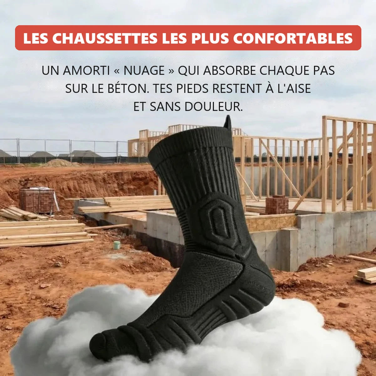 Chaussettes de travail BOSSEUR