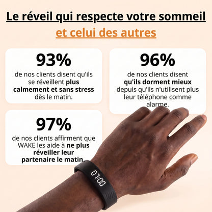 WAKE – Le réveil vibrant qui ne réveille que vous
