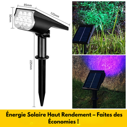 Spots solaires d'extérieur