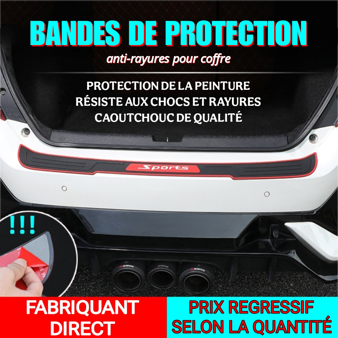 Bande de protection pour pare-chocs arrière